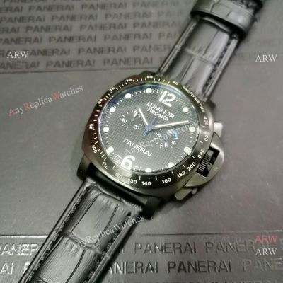 Copy Paneria Luminor Regatta PAM308 Watch Black Case